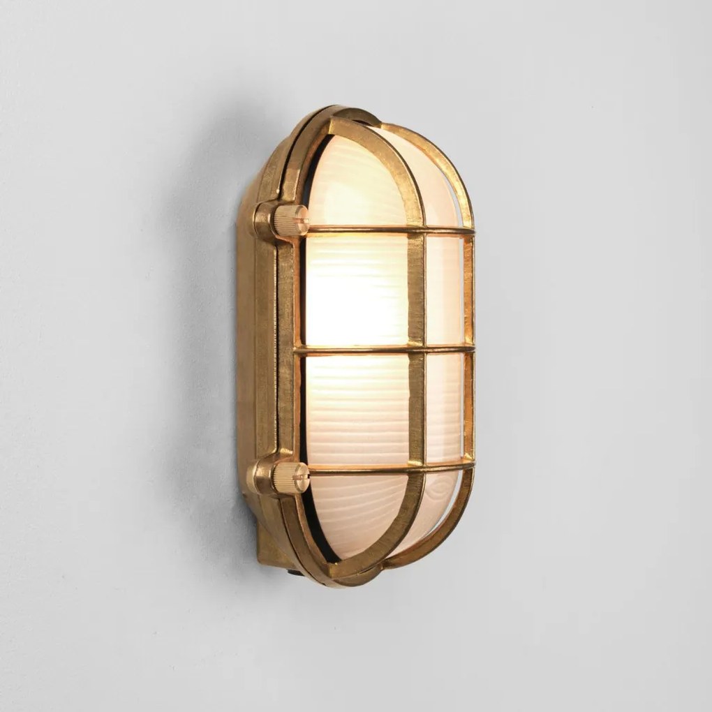 ASTRO LIGHTING 1376006 THURSO Klasszikus Kültéri Fali Lámpa Sárgaréz E27 IP44