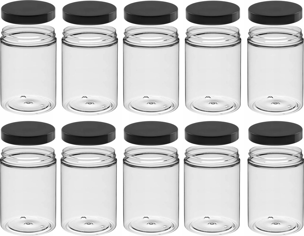 Fűszertartó tégely szett 10x300 ml-es