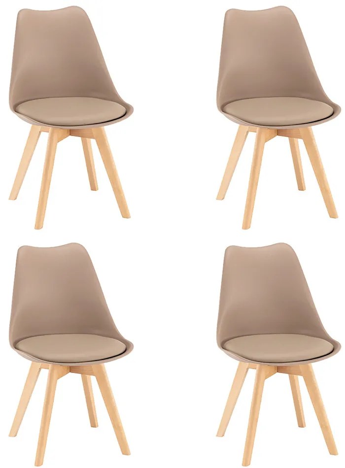 Silla étkezőszék 4 db bézs színben