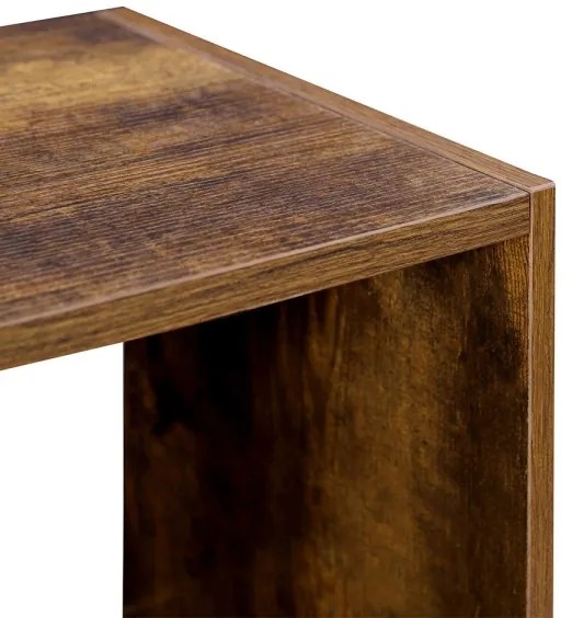 NAVARO barna könyvespolc