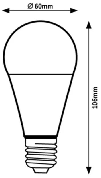 Rábalux 79035 LED körte 9W E27, 810lm, 200°, 3000K