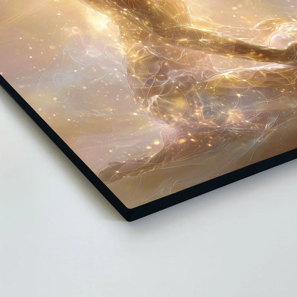 DUBLEZ | Spirituális kép - Jógini arany aurával