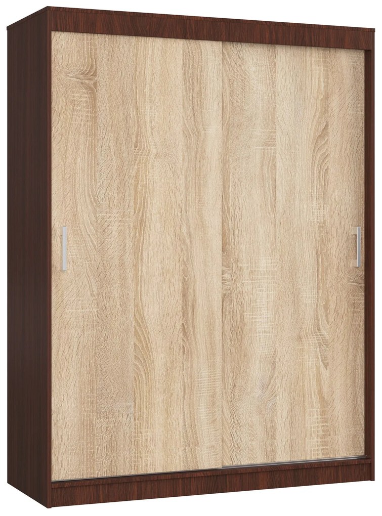 Ruhásszekrény Cosimo  (wenge + szonoma tölgy). Akció -14%. 1069441