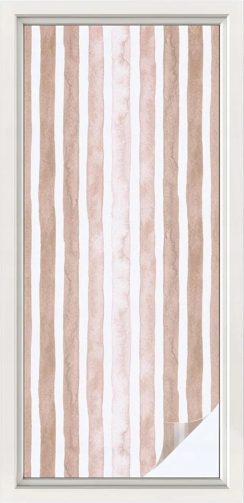 Tejüveg ablakfólia Adatvédelem barna csíkos 50x116