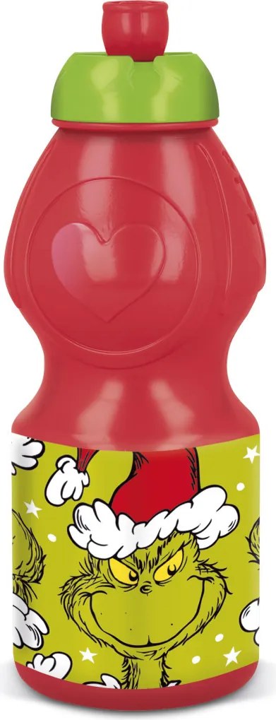 A Grincs Christmas Mischief műanyag sportkulacs 400 ml