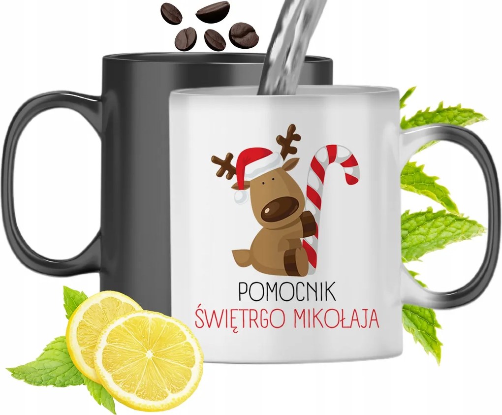 Mágikus Karácsonyi Színváltó Bögre fényképes nyomtatással