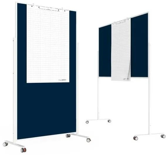 Magnetoplan táblára szerelhető papírtartó - 2 db, fehér