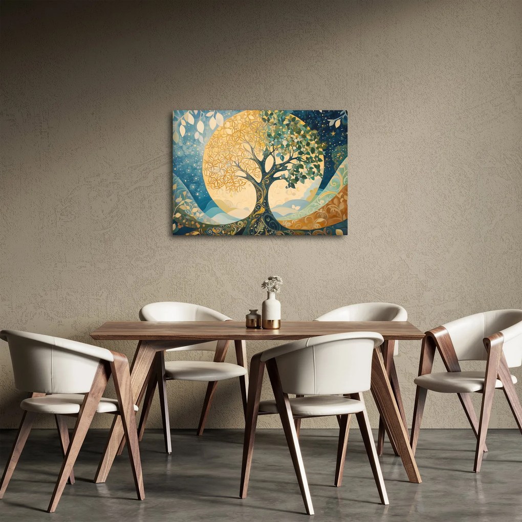 Kép – Életfa a holdban (70x50 cm)