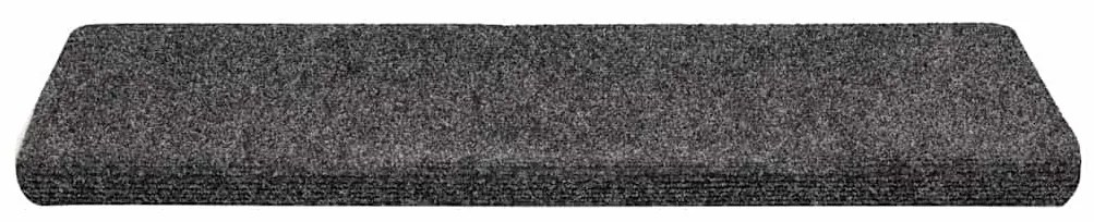 30 db szürke öntapadó lépcsőszőnyeg 65x21x4 cm