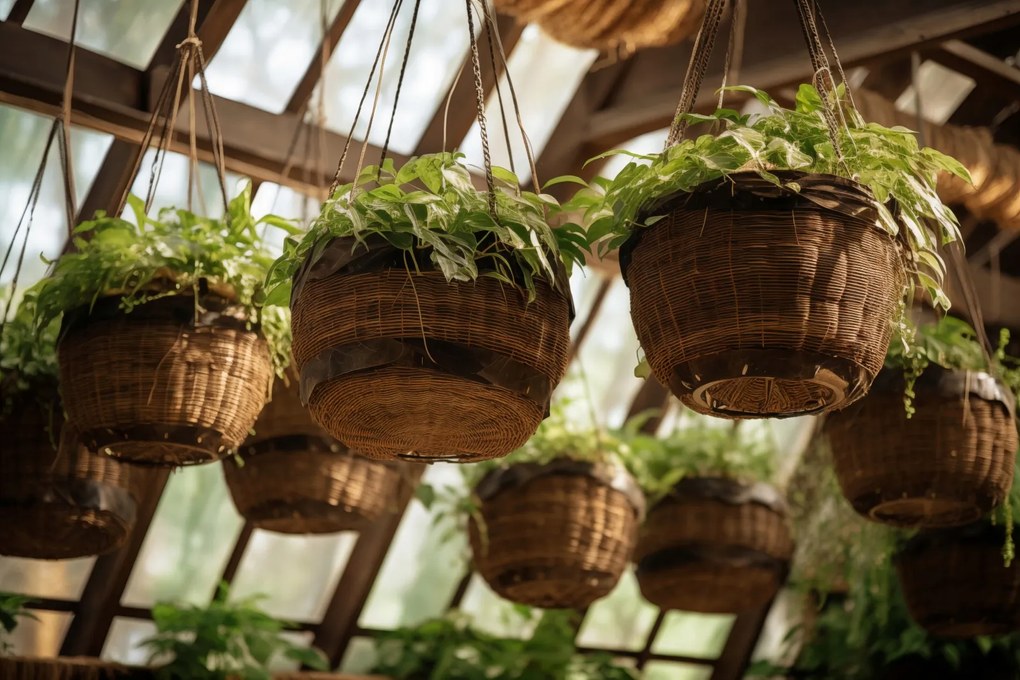 Poszter 60x40cm Privát Függő Kertek