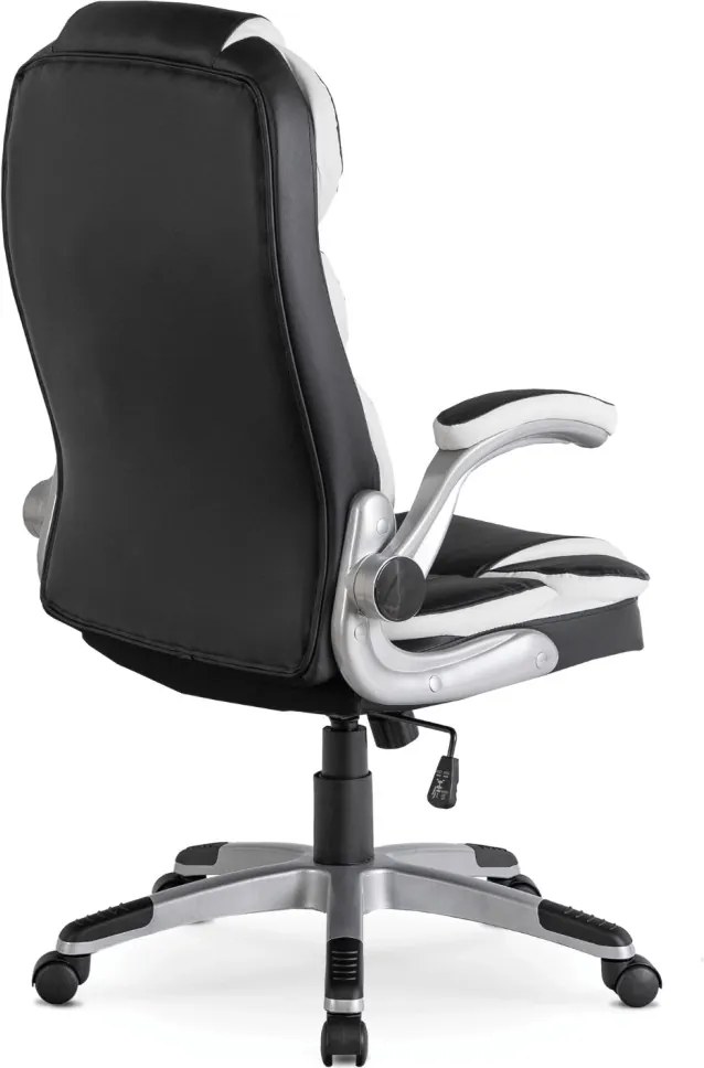 Forgószék fekete színben, műbőr kárpittal. LIVERPOOL