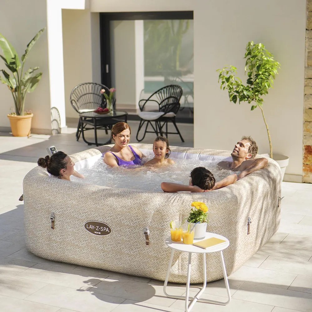 Lay-Z-Spa Róma Airjet EnergySense masszázsmedence 201 x 201 x 71 cm 2025