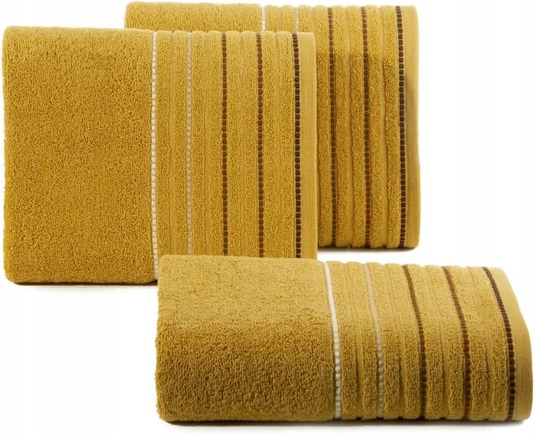 Törölköző D91 Iza (05) 50X90 CM Mustársárga