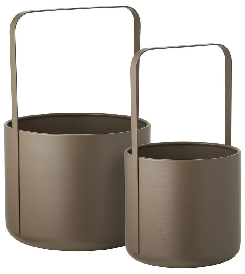 Fém kaspó szett 2 db-os ø 24,5 cm Tule – House Nordic