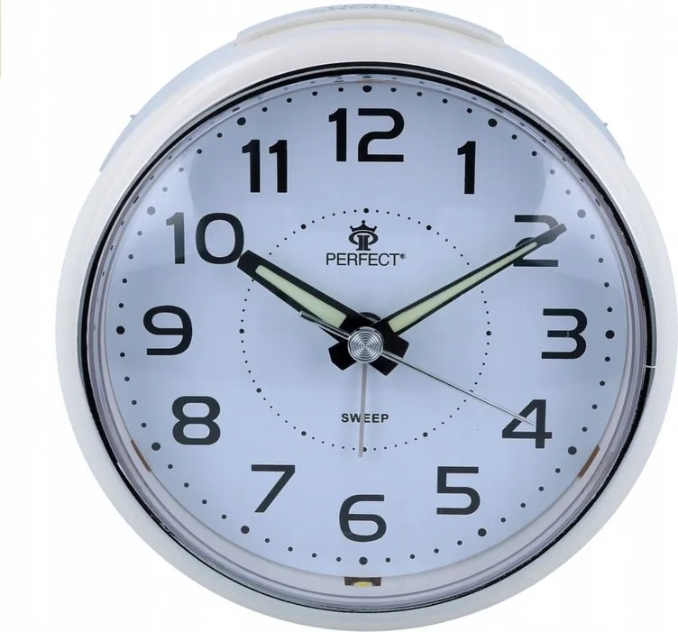 Perfect Folyó Analóg ébresztőóra háttérvilágítással Hangos Riasztás 4 Elem
