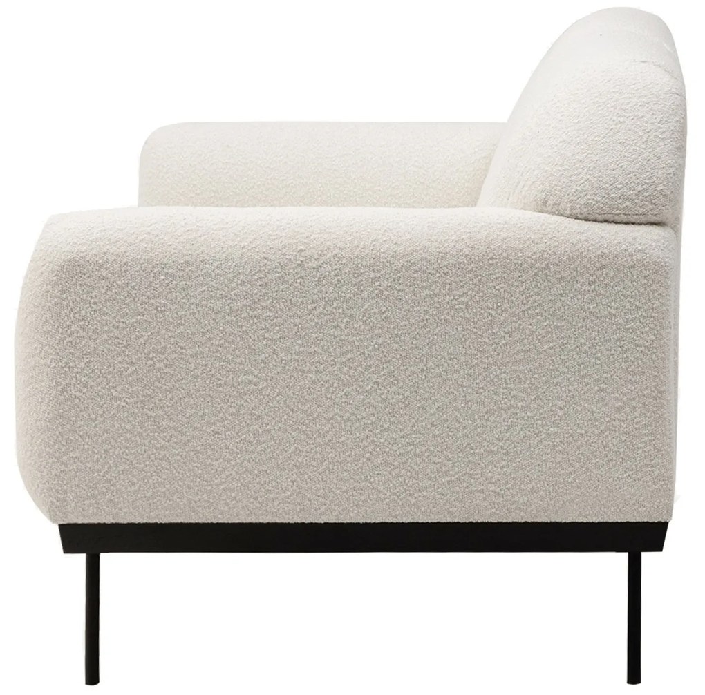 Fehér design kanapé ANDERSON