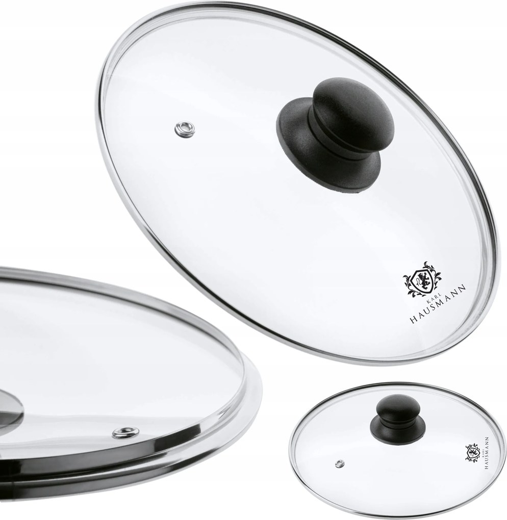 Univerzális Üvegfedő 22cm Edzett Üveg Fedő Karl Hausmann