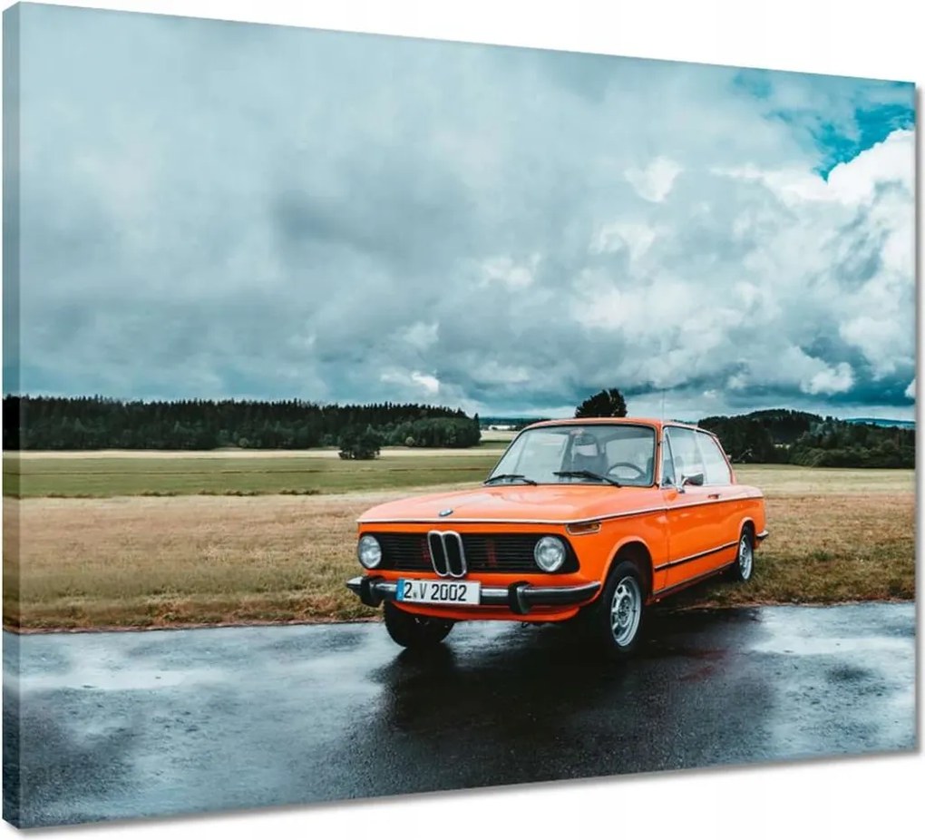 Vászonkép 50x40 Bmw 2002 Klasszikus oldtimer