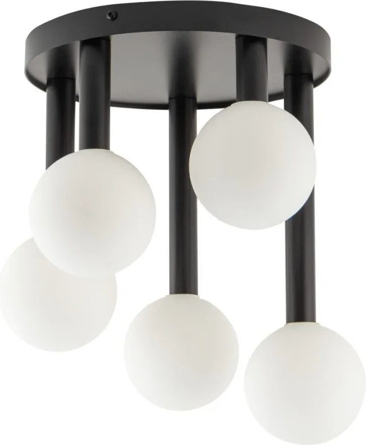 SIGMA 33485 PERLA Glamour Mennyezeti Lámpa Fehér, Fekete G9 IP20