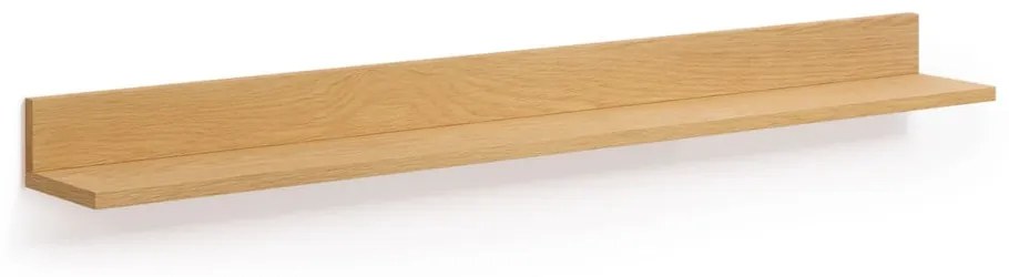 Természetes színű polc tölgyfa dekorral Abilen - Kave Home