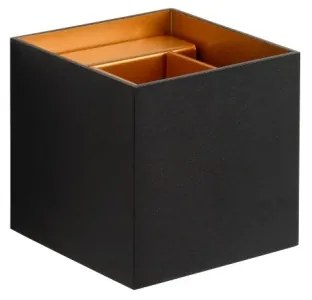 Lucide 09217/04/30 - LED Fali lámpa XIO 1xG9/4W/230V fekete