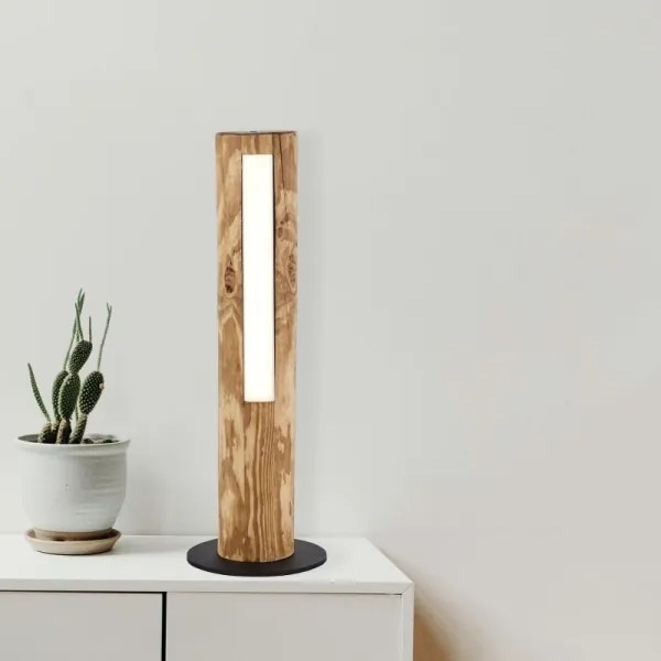 Brilliant - LED Dimmelhető érintős asztali lámpa ODUN LED/8W/230V fenyő