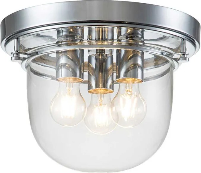 Quoizel Whistling QZ-WHISTLING-F-PC Süllyesztett mennyezeti lámpa 3x40W/E27 IP44