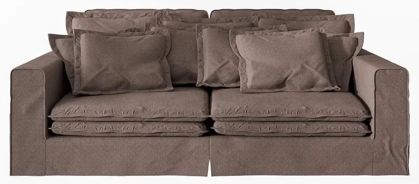 Barna kanapé 236 cm Nora – Ropez