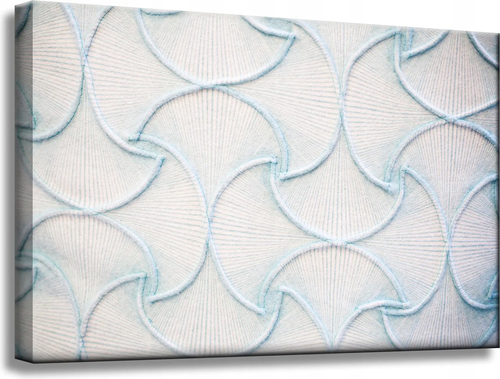 Vászonkép Absztrakt Hímzés Szerkezet 60x40