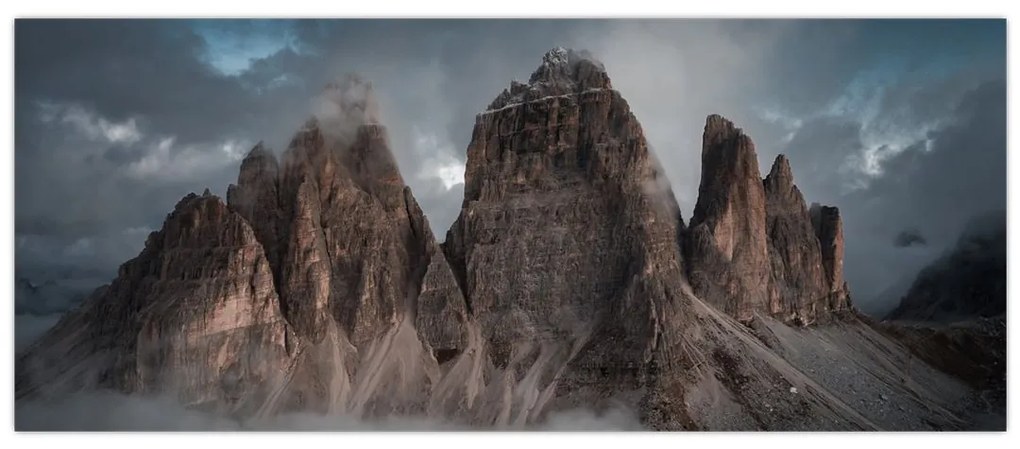 Kép - Három fogak, olasz Dolomitok (120x50 cm)