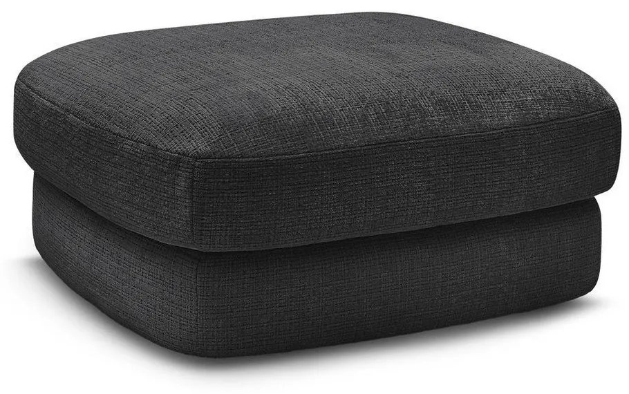 Fekete zsenília lábtartó Leonore – Bobochic Paris