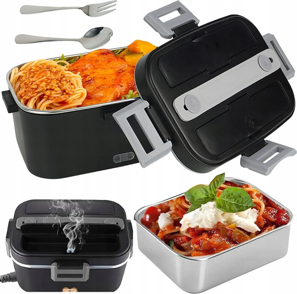 Elektromos Ételmelegítő 1.8L Ptc Főzőlappal Otthoni Irodába