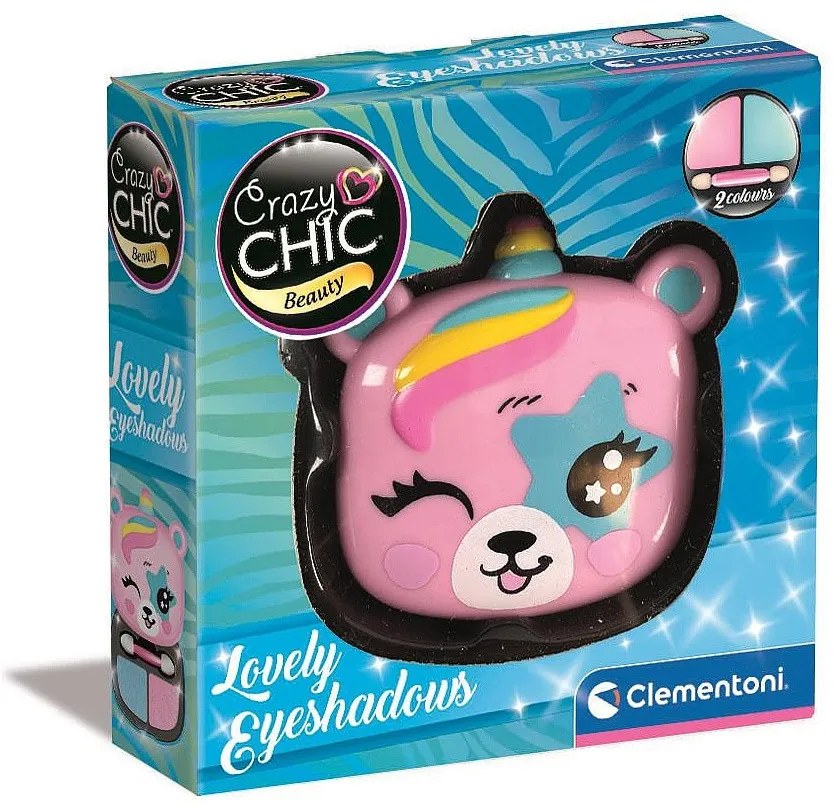 Crazy Chic Bear szemhéjfesték szett Clementoni