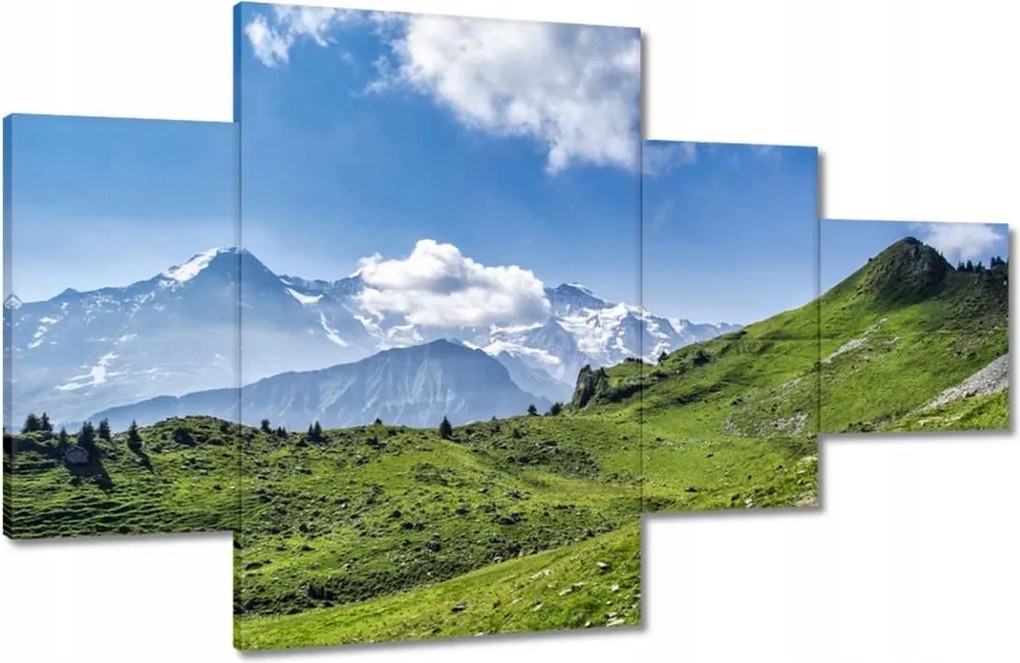 Festmények 130x80 Gyönyörű hegyi táj