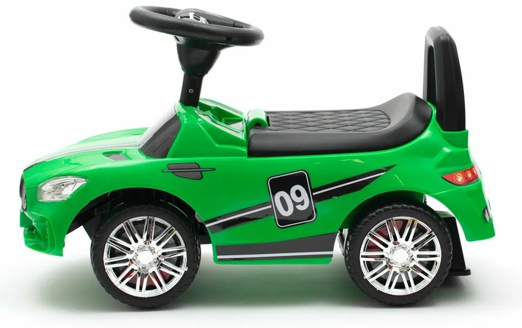 Baby Mix Racer gyerek futóbicikli hanggal, zöld