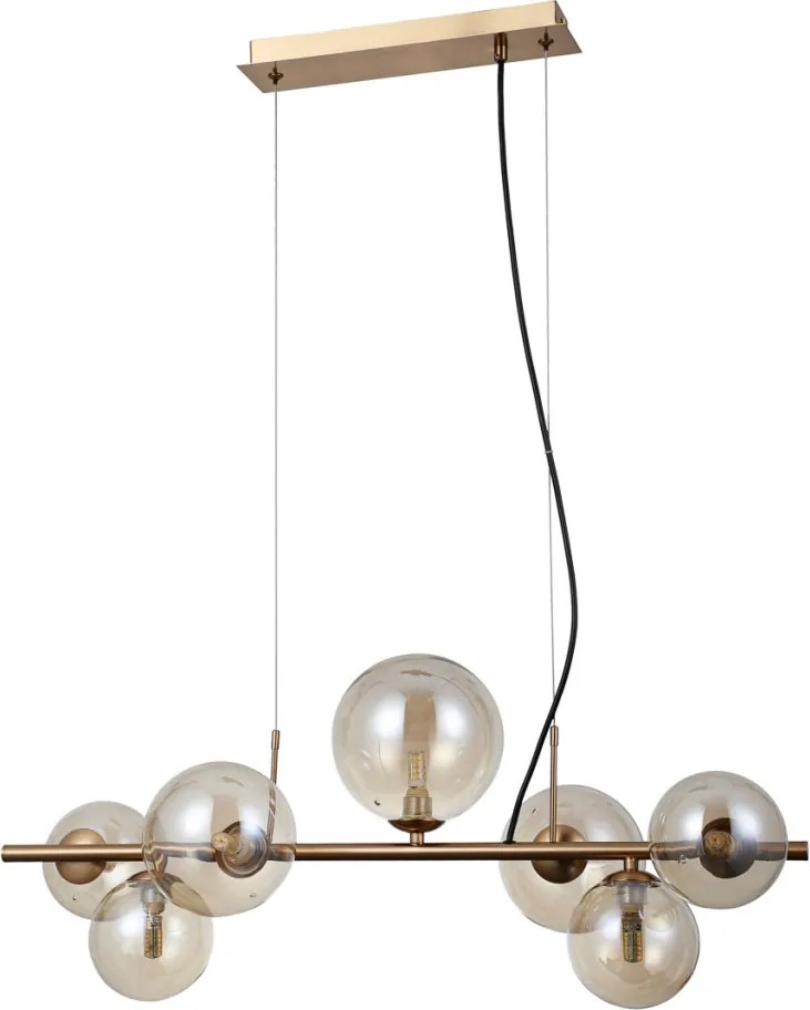 Italux CANELLO PND-406007-7-HBR Függőlámpa 7x5W/G9 IP20