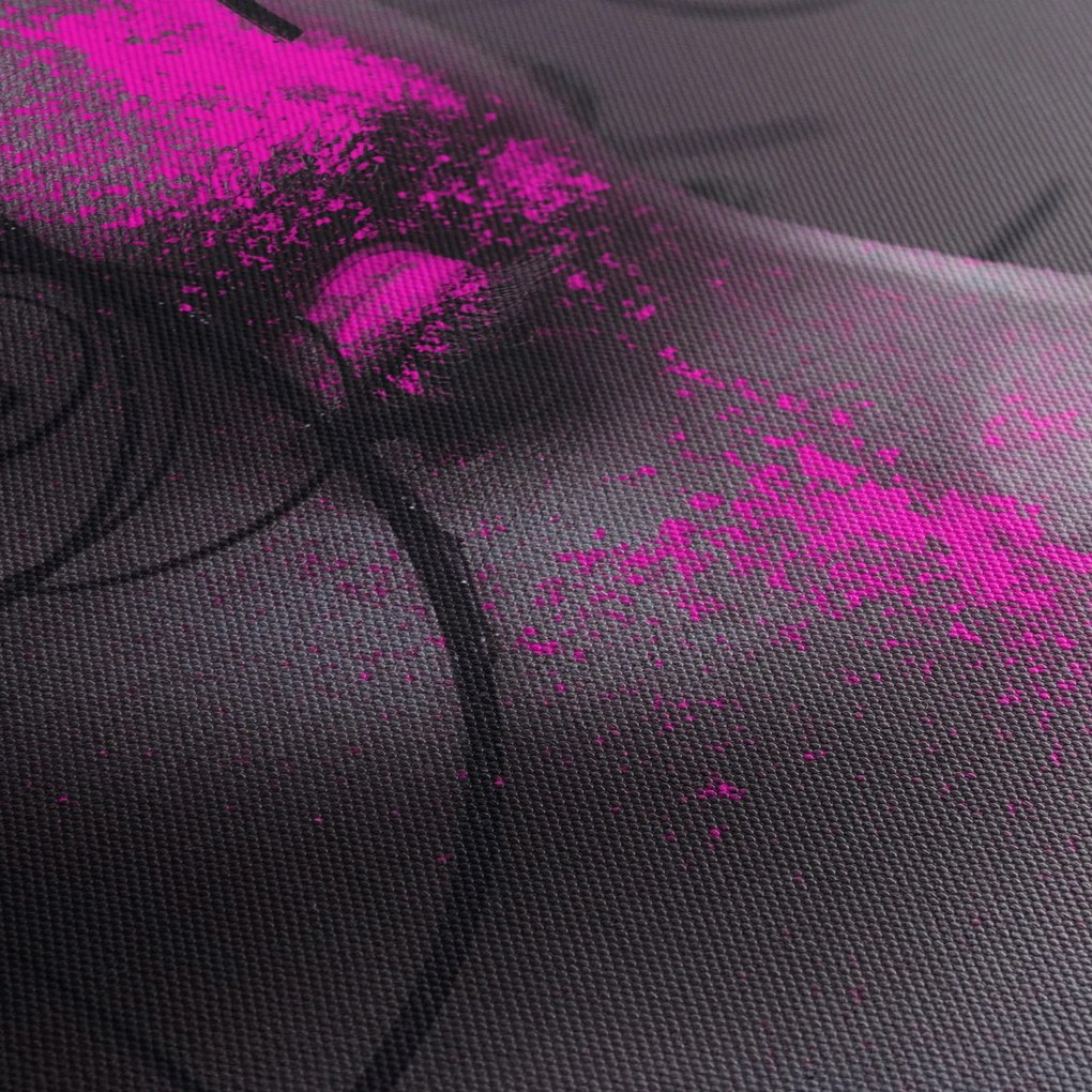 Egy nő képe (120x50 cm)