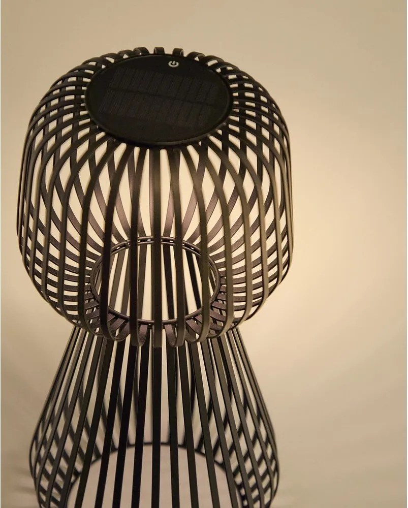 Napelemes LED asztali dimmelhető kültéri lámpa (magasság 42 cm) Reiba – Kave Home