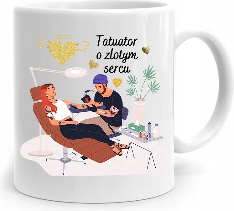 Tetováló Bögre Ajándék fényképes nyomtatással