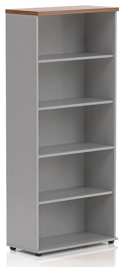 Magas szekrény Visio LUX 80 x 38,5 x 183,5 cm, dió