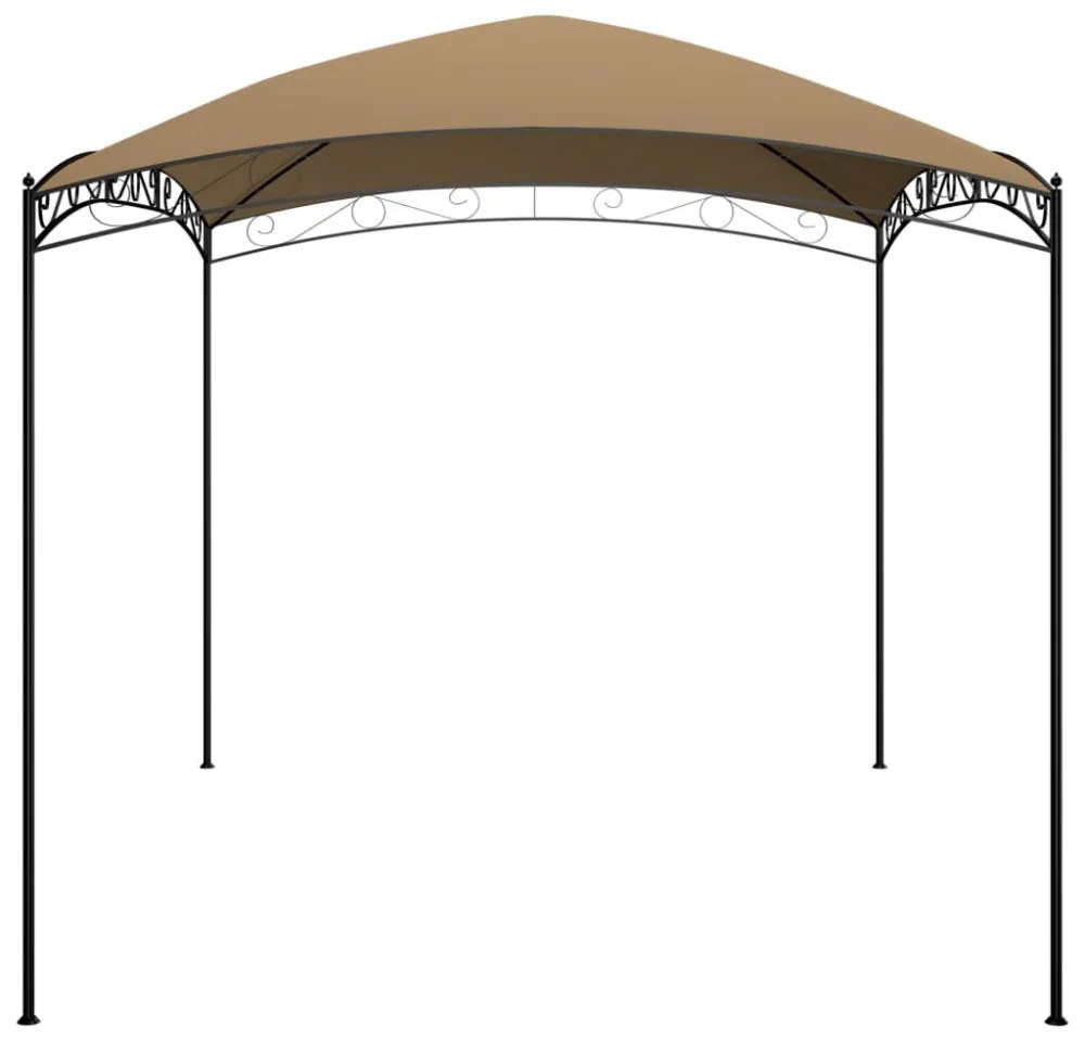 tópszínű pavilon 3 x 4 x 2,65 m 180 g/m²