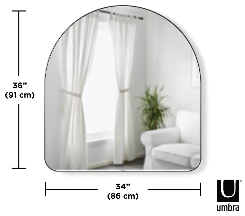 Fali tükör 87x92 cm Hubba – Umbra