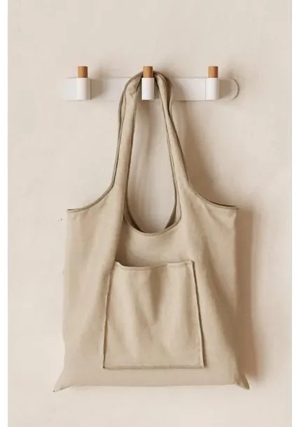 Fogas Viefe CASEY RACK alumínium, texturált kőfehér - tölgy