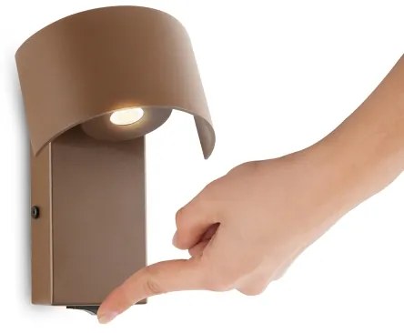 Brilagi - LED Fali lámpa VASTO LED/3W/230V barna