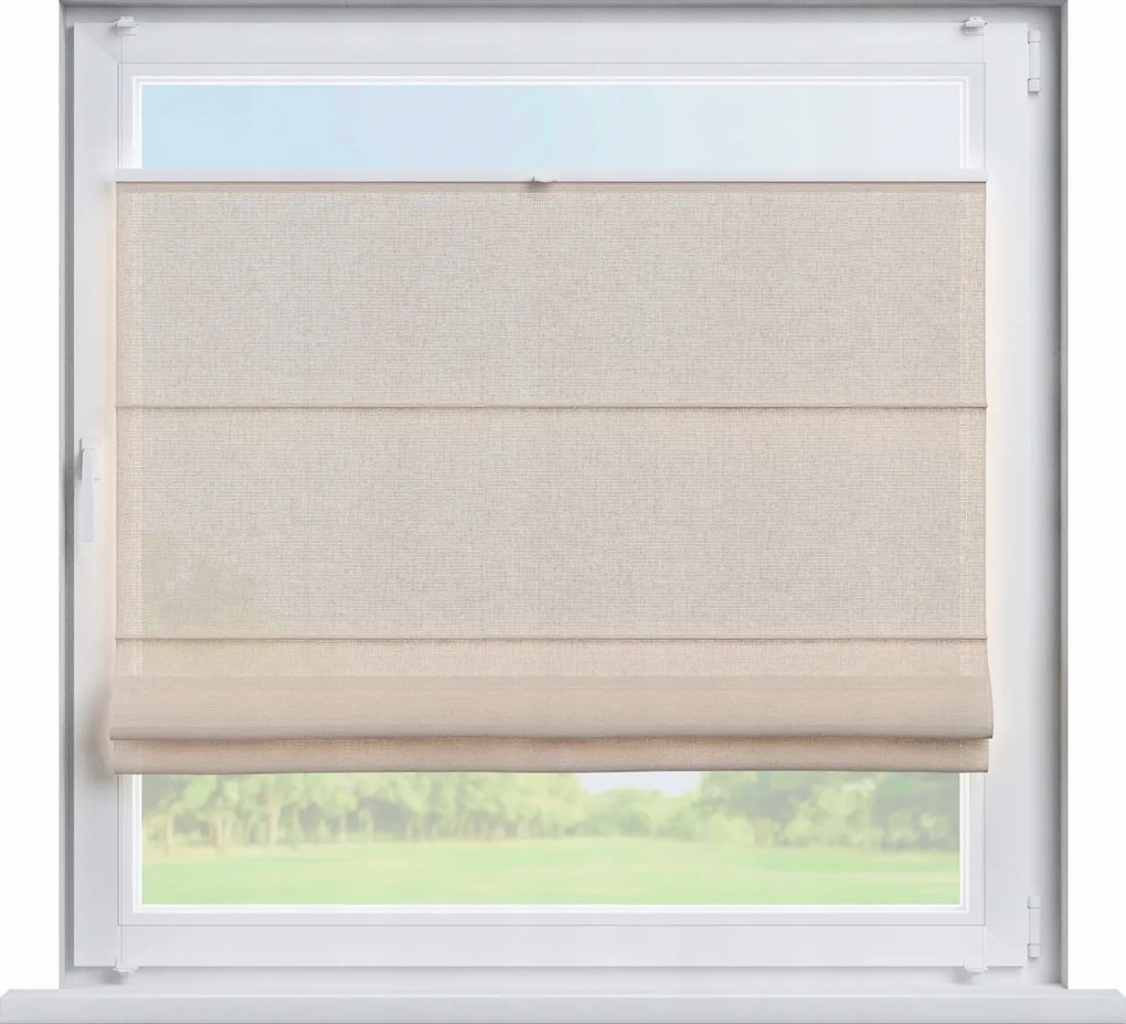 Kész pliszírozott roló római Szicília 130x170cm barna