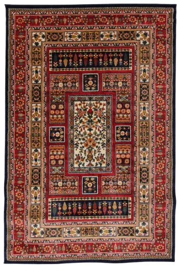 Klasszikus szőnyeg Sötét kék BAQI 150x225 Perzsa szőnyeg