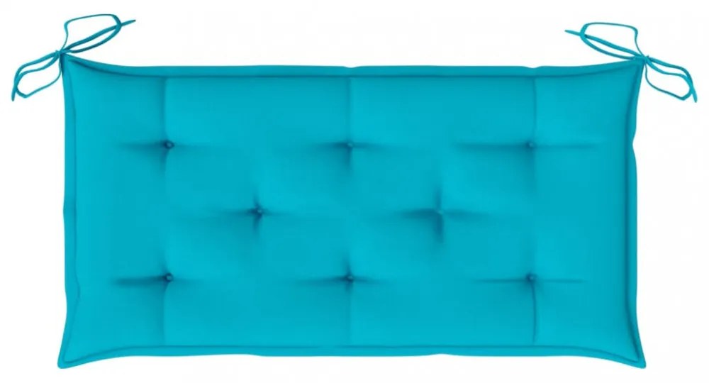 türkiz oxford szövet kerti padpárna 100 x 50 x 7 cm