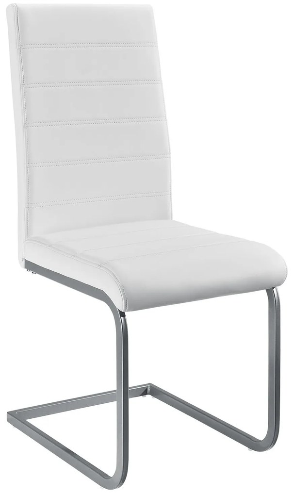 Juskys 2 db Vegas konzol szék készlet - fehér