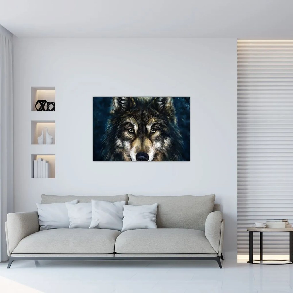 Kép - Wolf (90x60 cm)