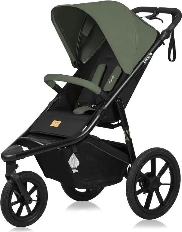 Lionelo - Sport babakocsi AZURA fekete/zöld